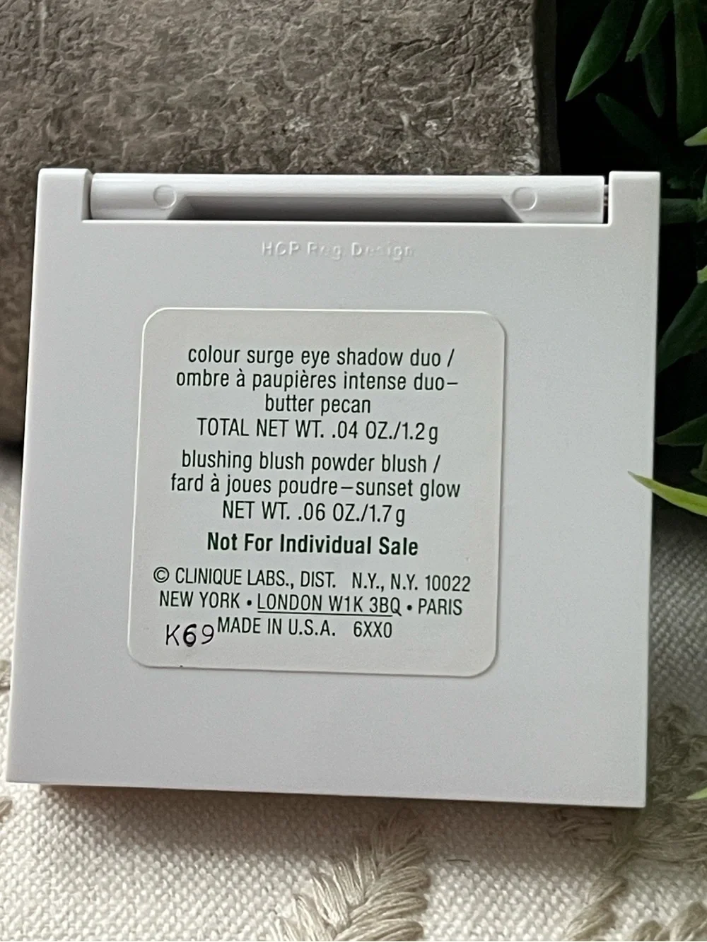 Clinique’s  Butter Pecan Duo & Sunset Glow Blush Palette ~New~ Limited Edition